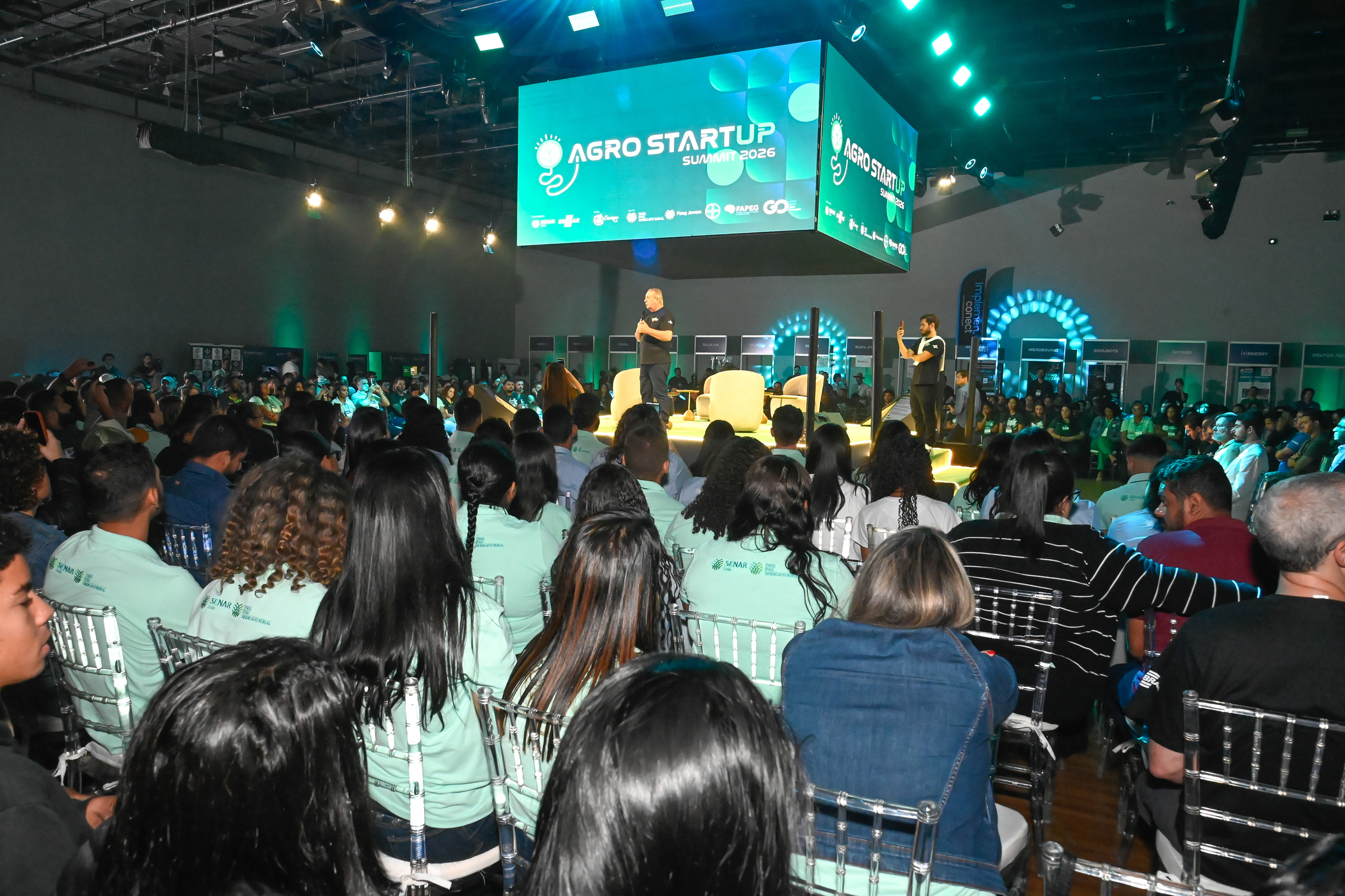 Plateia e palco do AgroStartup Summit 2026
